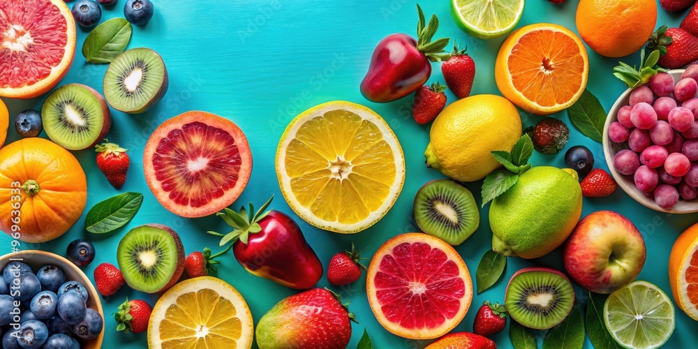 Eye-catching fruit photos with vibrant solid backgrounds, fruit, produce, colorful, fresh, isolated, photography Eye-catching fruit photos with vibrant solid backgrounds, fruit, produce, colorful, fresh, isolated, photography