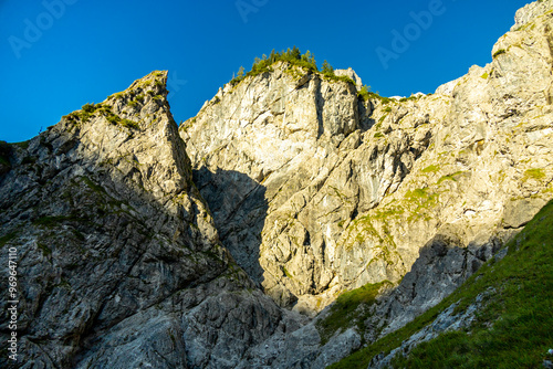 Eine wunderschöne Spätsommer Wanderung durch die Berchtesgadener Alpenlandschaft bis zum Blaueisgletscher - Berchtesgaden - Bayern - Deutschland