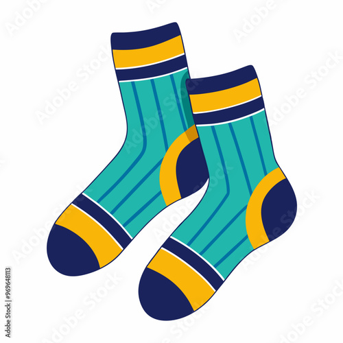 striped socks