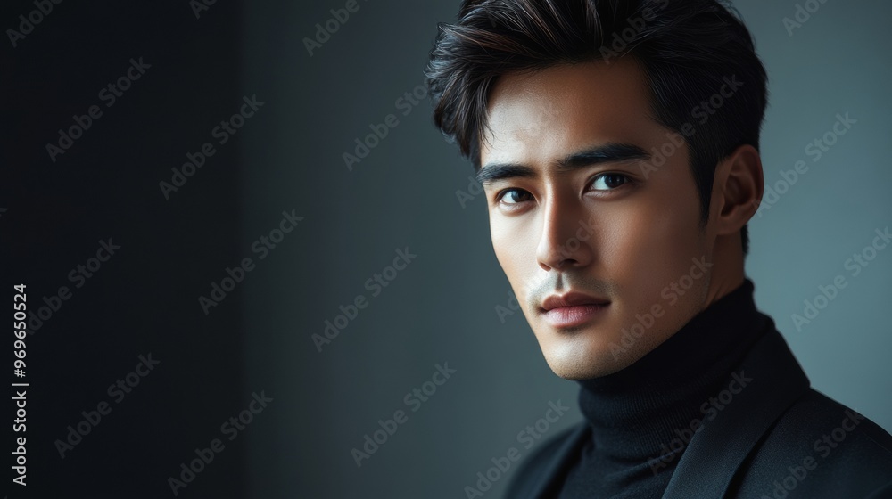 Portrait of a Handsome Man. Portrait of a Handsome Man.