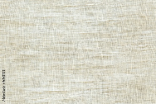 Beige Woven Fabric Texture Background with Natural Linen or Cotton Pattern