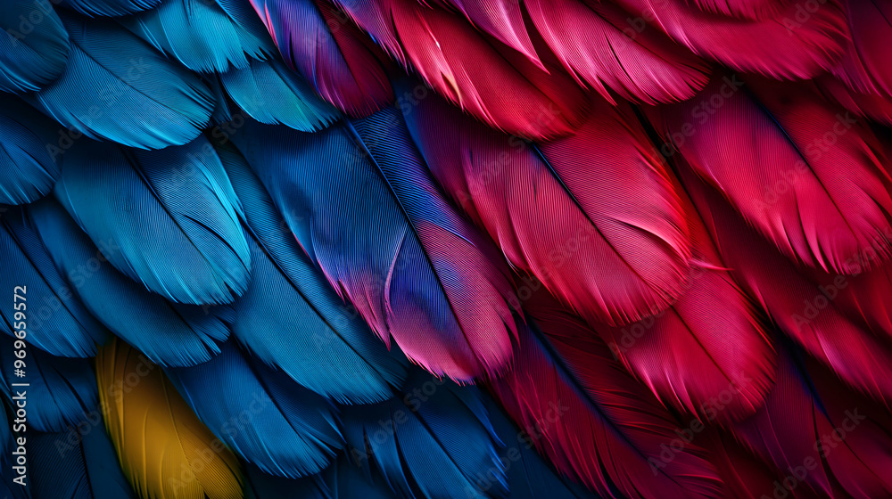 Obraz premium The Vibrant Amp Saturated Details And Textures