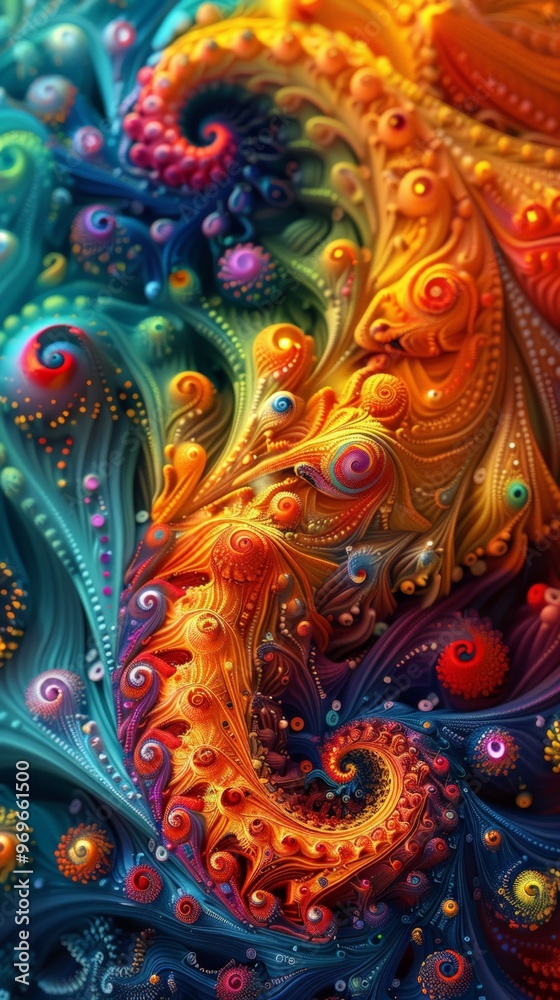 An abstract digital artwork filled with swirling, vibrant colors and intricate patterns, creating a dynamic and visually engaging composition. An abstract digital artwork filled with swirling, vibrant colors and intricate patterns, creating a dynamic and visually engaging composition.