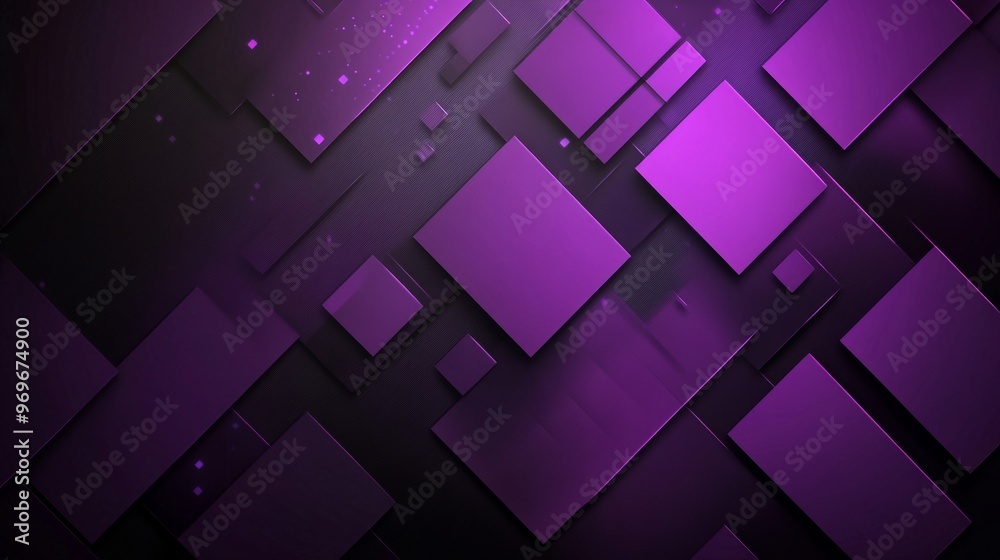 Fototapeta premium Purple neon light. Lens flare overlay. Bokeh fluorescent flash gleam. 