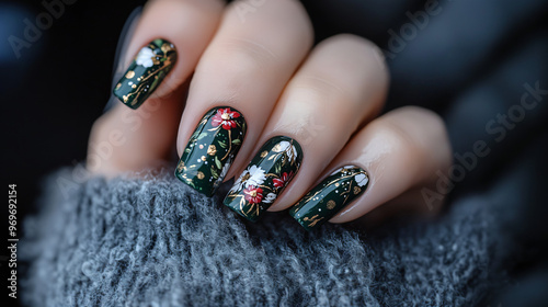 Nail Design Flowers