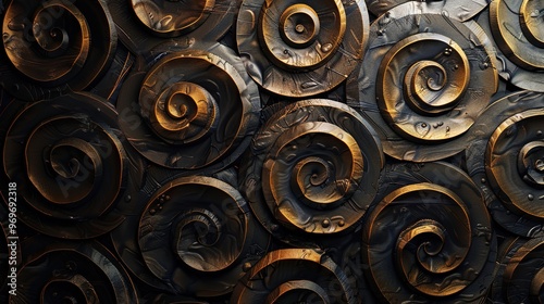 spiral pattern wallpaper