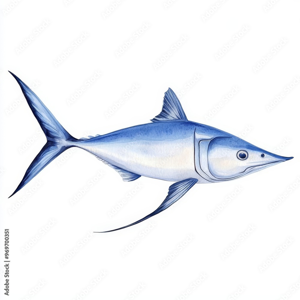 A vibrant illustration of a swordfish, showcasing its sharp bill and sleek body, perfect for marine-themed designs. A vibrant illustration of a swordfish, showcasing its sharp bill and sleek body, perfect for marine-themed designs.