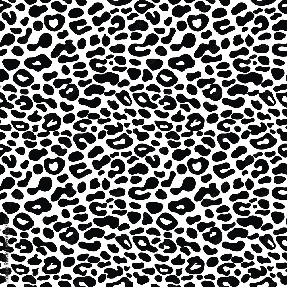 animal leopard pattern seamless black white background with spots, stylish design for textile
animal leopard pattern seamless black white background with spots, stylish design for textile