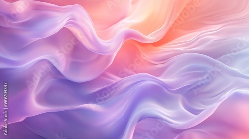 High-resolution close-up of an abstract background with flowing lines and soft, pastel colors, creating a serene and calming visual experience.