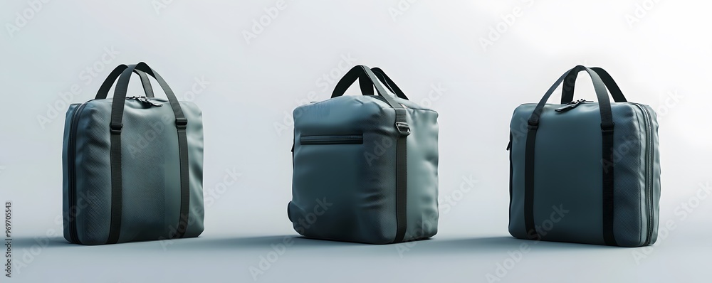 Stylish and versatile travel bag showcasing three angles, perfect for adventurers and daily use. Stylish and versatile travel bag showcasing three angles, perfect for adventurers and daily use.