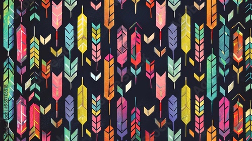 arrrow pattern wallpaper photo