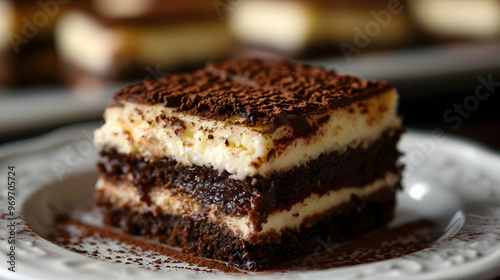 Wallpaper Mural Tiramisu Dessert  Torontodigital.ca