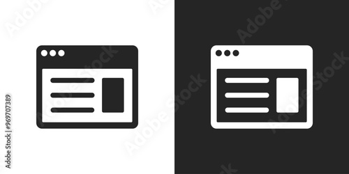Website ui interface sign icon vector design