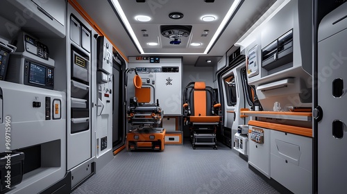 Technologically Advanced Ambulance with Life Support Systems and Remote Triage Capabilities