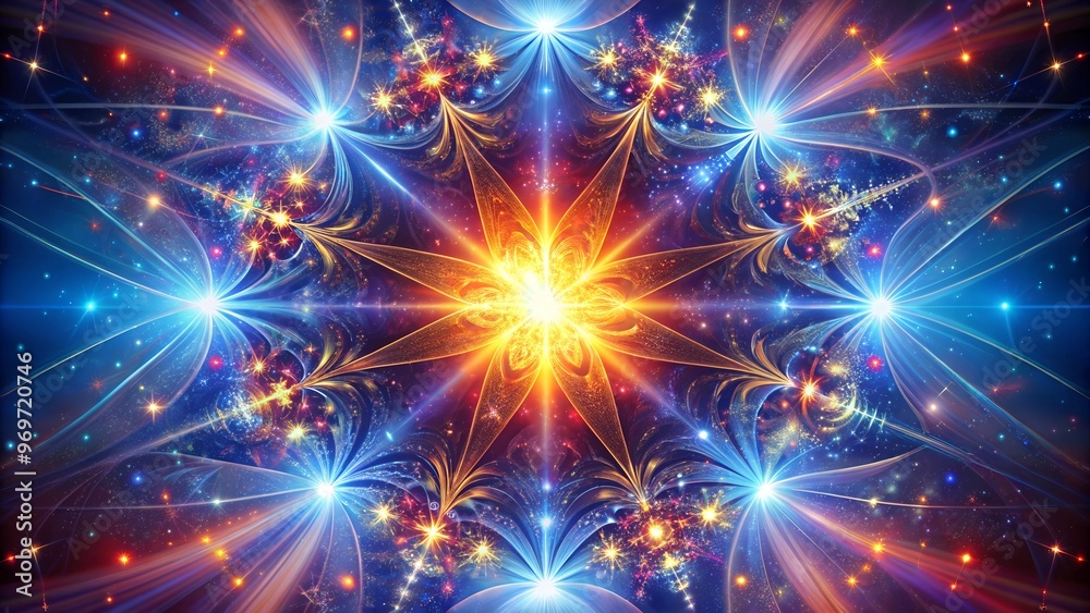 Cosmic fractal explosion Cosmic fractal explosion