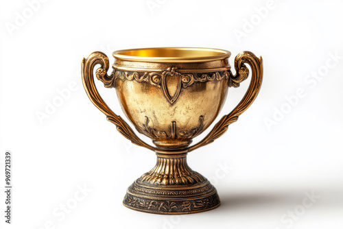 High-Quality Golden Trophy Cup for Celebrating Major Achievements