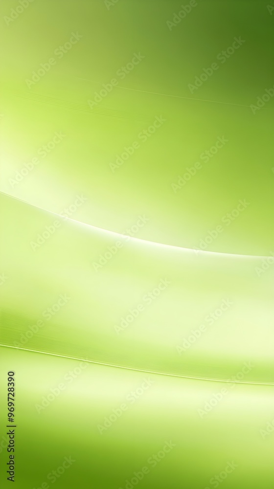 Obraz premium A smooth gradient of green hues blending seamlessly, providing ample copy space for text overlays