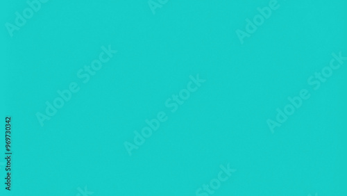 Cool teal color background, completely flat