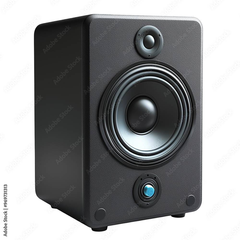 Fototapeta premium Audio speaker isolated png.