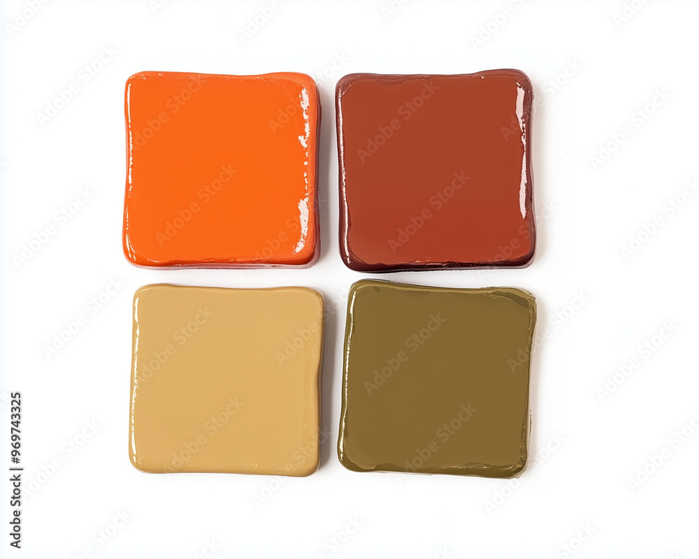 A minimalist abstract artwork using Burnt Orange, Olive Green, and Rust Red. Highlights understated elegance and refined aesthetics, ideal for sophisticated designs.
A minimalist abstract artwork using Burnt Orange, Olive Green, and Rust Red. Highlights understated elegance and refined aesthetics, ideal for sophisticated designs.