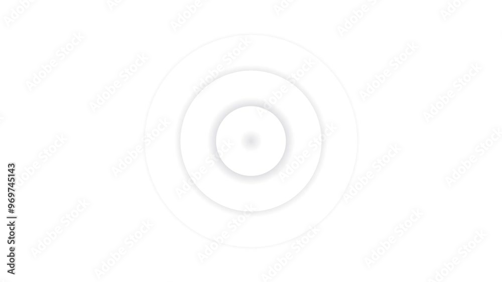 Abstract Radio wave signal isolated animated white background 4k video. Abstract Radio wave signal isolated animated white background 4k video.