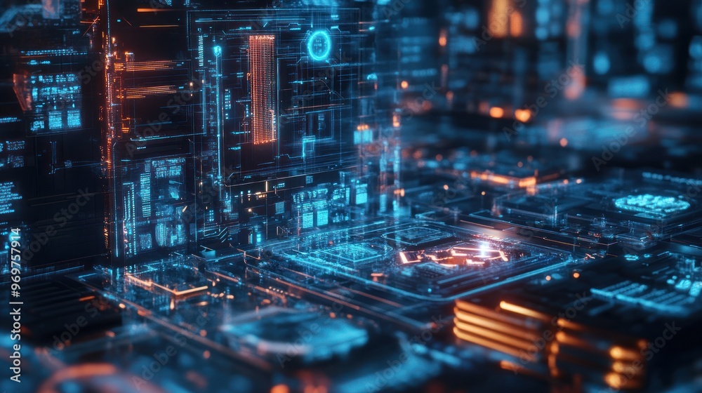 Futuristic abstract data multiverse fractal evolution digital technology cybernetic future background wallpaper AI generated image Futuristic abstract data multiverse fractal evolution digital technology cybernetic future background wallpaper AI generated image