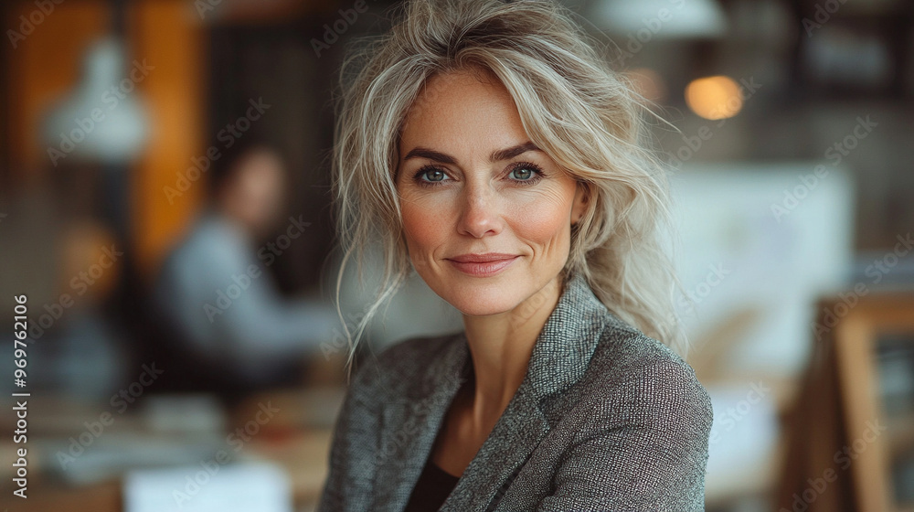 graceful, senior woman exudes confidence and poise in a professional business setting. Dressed elegantly, her serene expression symbolizes wisdom, beauty, and experience, representing empowerment and graceful, senior woman exudes confidence and poise in a professional business setting. Dressed elegantly, her serene expression symbolizes wisdom, beauty, and experience, representing empowerment and
