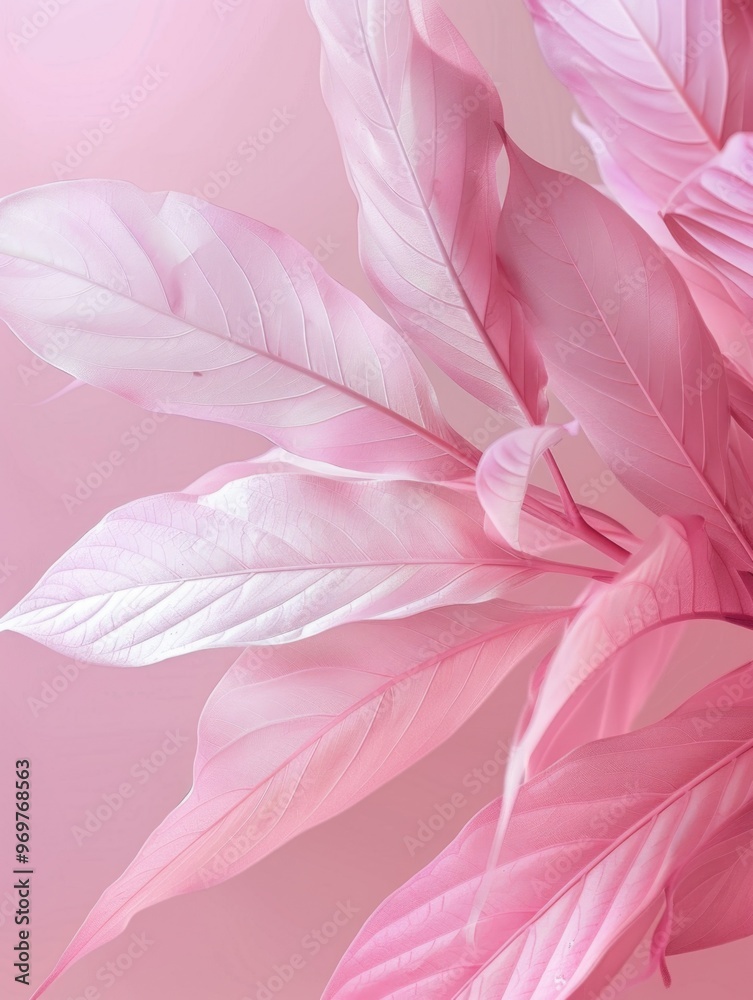 Pink and White Waterfall Effect Pink and White Waterfall Effect
