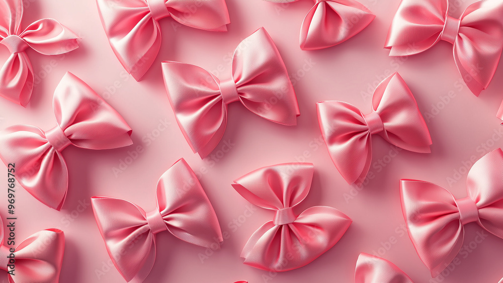 Pink Bows Pattern - pink, bows, satin, fabric, texture, symmetrical, decorative, pattern, feminine, girly, cute, fashion, accessory, elegant, soft, background, ribbon Pink Bows Pattern - pink, bows, satin, fabric, texture, symmetrical, decorative, pattern, feminine, girly, cute, fashion, accessory, elegant, soft, background, ribbon