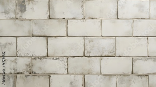 Wallpaper Mural 41. Vintage subway tile pattern with a slightly distressed finish for a charming, retro look Torontodigital.ca