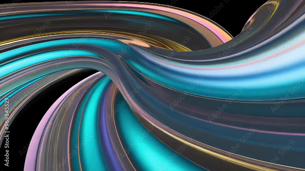 A dynamic, colorful abstract swirl showcasing vibrant textures and fluid motion, creating an immersive visual experience