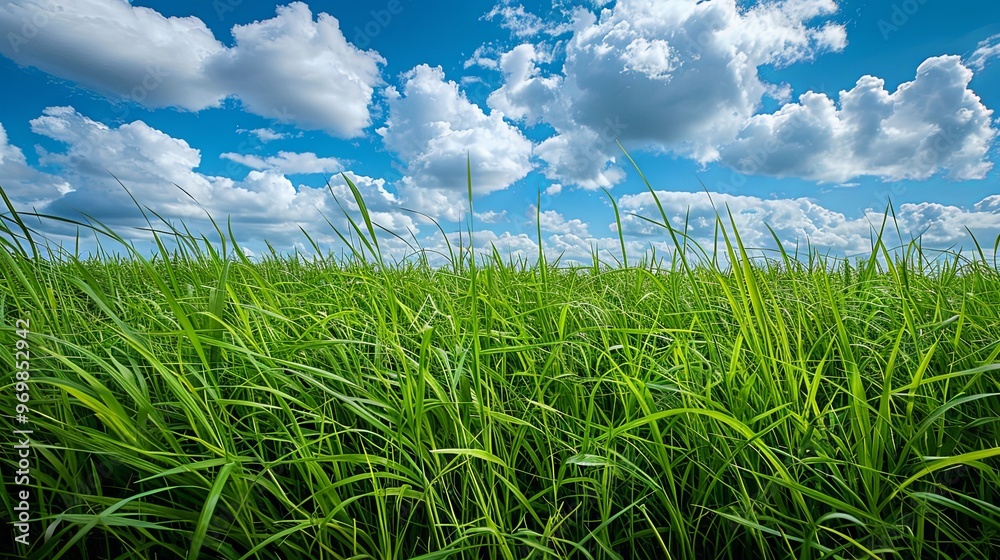 Obraz premium Grass and sky 