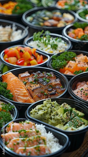 Prepared meals section with delicious ready-to-eat option