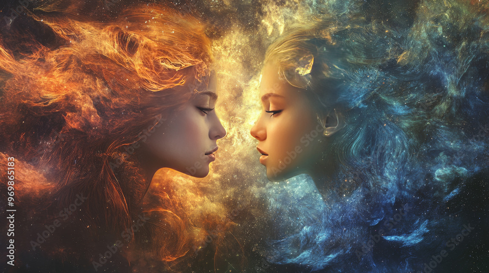 Here is the image representing the essence of Gemini, capturing its duality, curiosity, and communicative nature. Let me know if you'd like any adjustments! Here is the image representing the essence of Gemini, capturing its duality, curiosity, and communicative nature. Let me know if you'd like any adjustments!