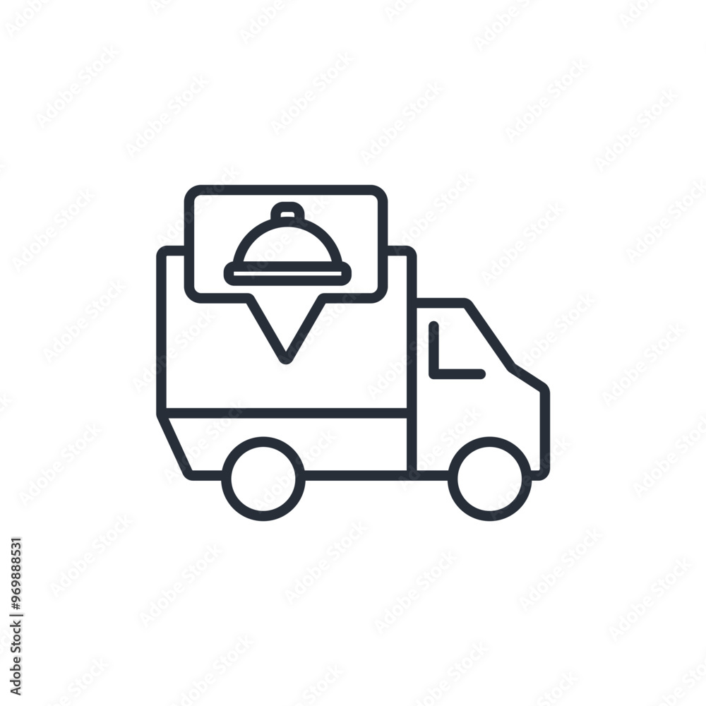 delivery icon. vector.Editable stroke.linear style sign for use web design,logo.Symbol illustration. delivery icon. vector.Editable stroke.linear style sign for use web design,logo.Symbol illustration.