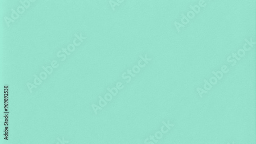 Pale mint green color background, flat and even