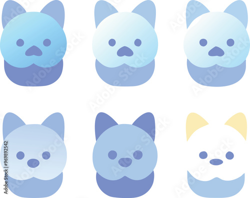 Adorable Cat Stickers A Collection of Cute and Playful Designs