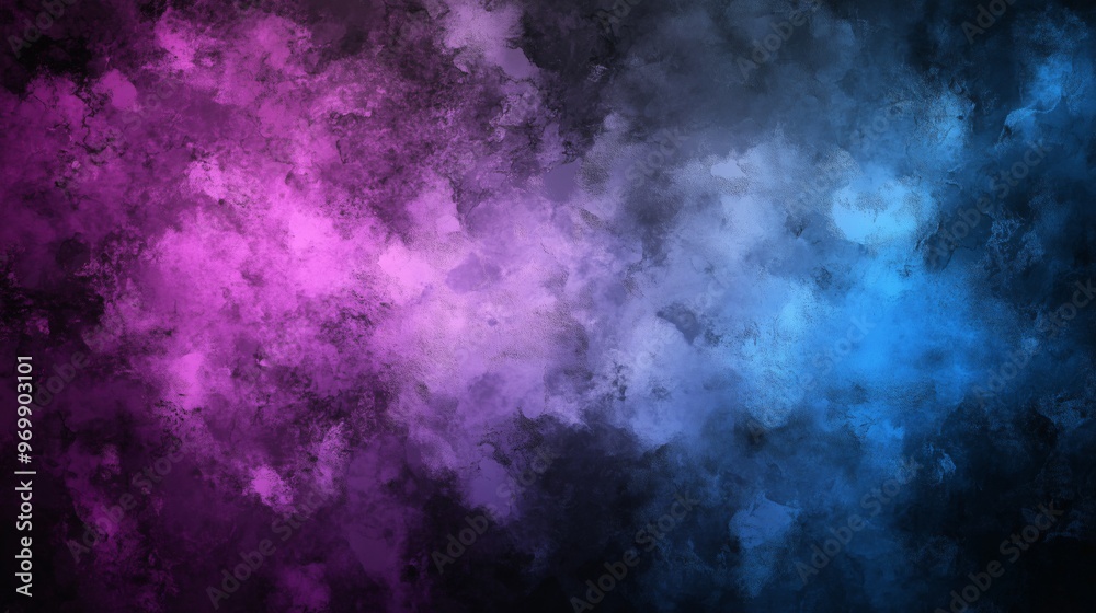 Vibrant Colorful Cloudscape in Purple and Blue – Atmospheric and Abstract Digital Art Vibrant Colorful Cloudscape in Purple and Blue – Atmospheric and Abstract Digital Art