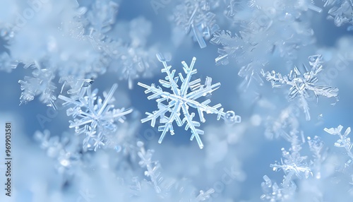 background with snowflakes