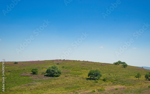 Beautiful landscapes from Cemernik mountain in south Serbia. photo