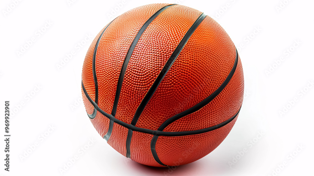 Full details of a basketball isolated on a white background, featuring sports equipment with a PNG file. Full details of a basketball isolated on a white background, featuring sports equipment with a PNG file.