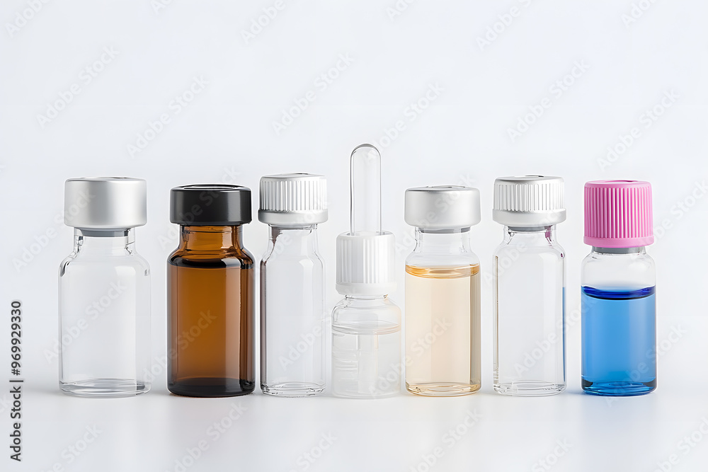 Bottles of Medicine on Table, Pharmaceutical Products and Healthcare Supplies Bottles of Medicine on Table, Pharmaceutical Products and Healthcare Supplies
