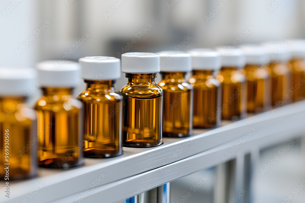 Bottles of Medicine on Table, Pharmaceutical Products and Healthcare Supplies Bottles of Medicine on Table, Pharmaceutical Products and Healthcare Supplies