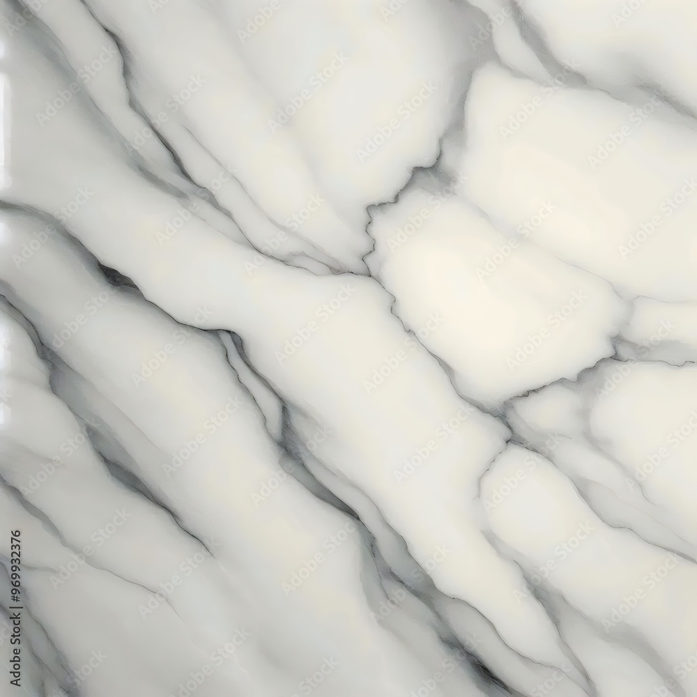 Naklejka premium White marble texture background, pattern
