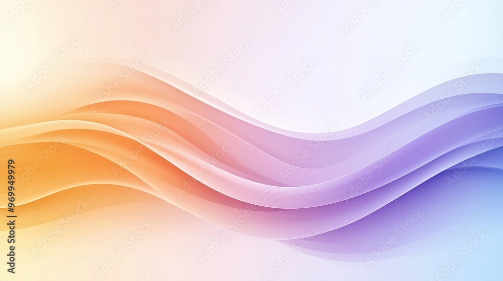 Radiant Gradient Blend in Deep Purples to Soft Oranges Abstract Background Radiant Gradient Blend in Deep Purples to Soft Oranges Abstract Background