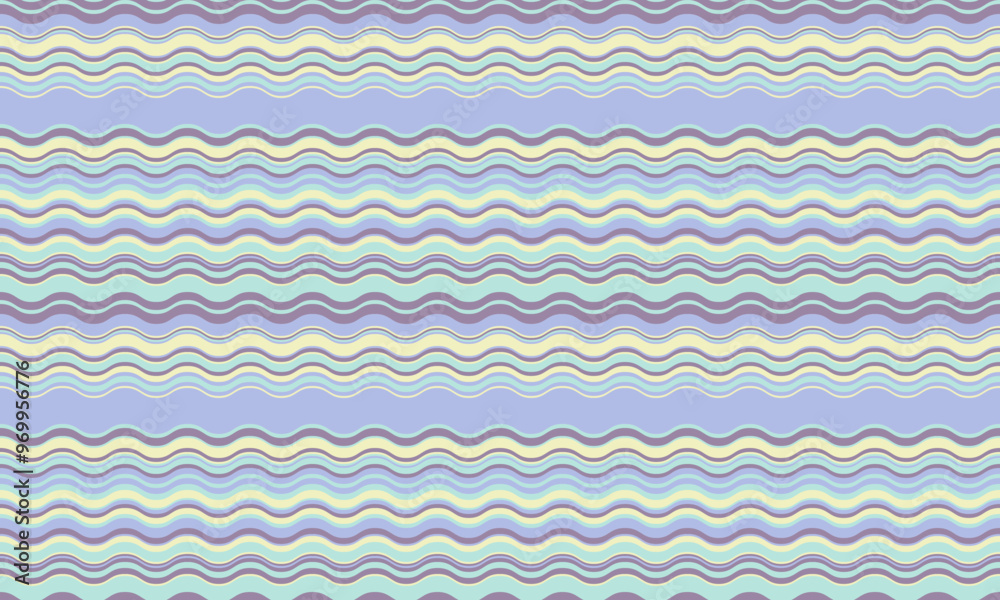Abstract background with wavy stripes in vibrant colors, creating a rippled, liquid effect. Smooth curves and textured lines add elegance, vitality, and creativity. Ideal for wallpaper or textile. Abstract background with wavy stripes in vibrant colors, creating a rippled, liquid effect. Smooth curves and textured lines add elegance, vitality, and creativity. Ideal for wallpaper or textile.