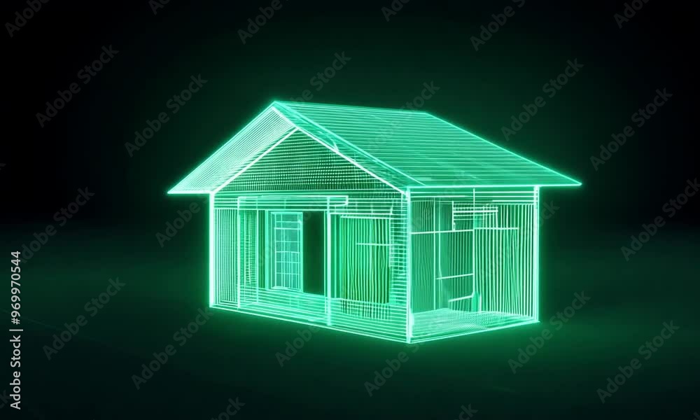 Digital House Blueprint - Green Digital House Blueprint - Green