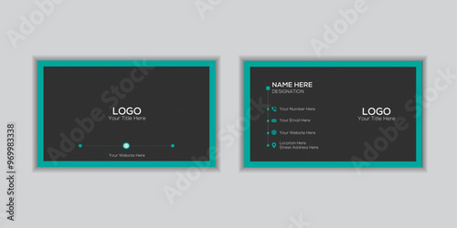 Creative Modern Clean Business Card Design