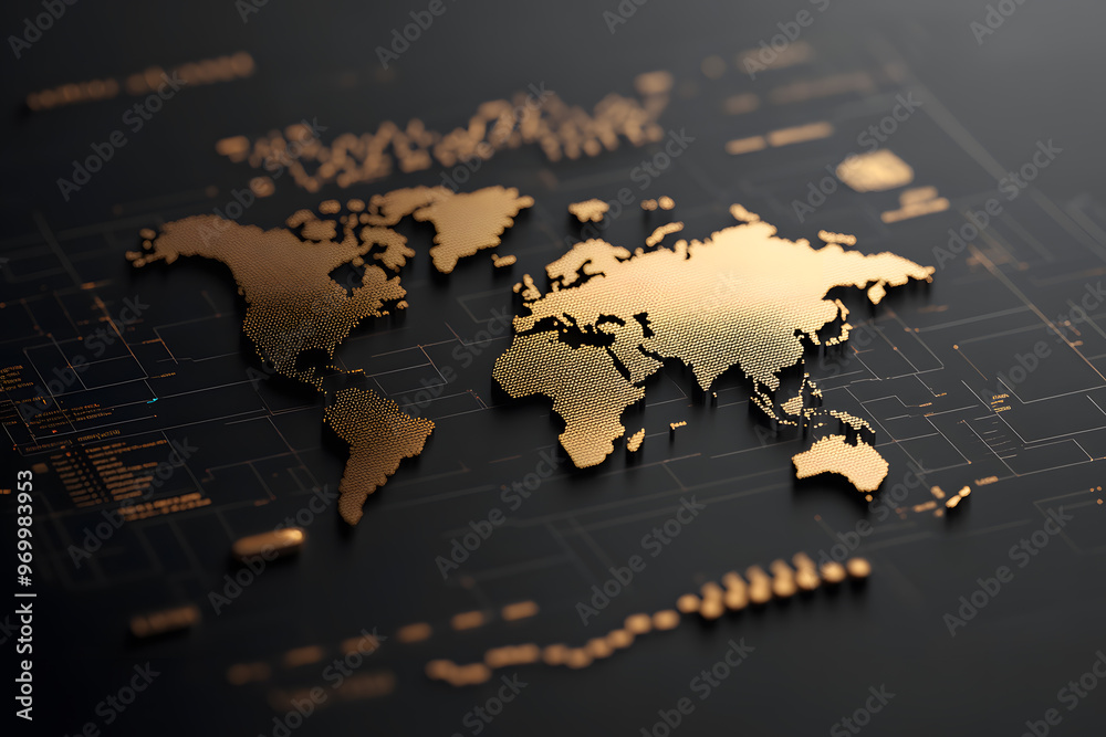 map of the world in a background map of the world in a background