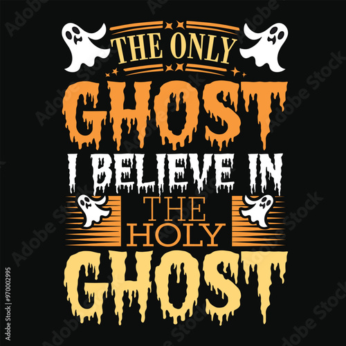 Halloween party t shirt design Vector Graphics. Print ready Halloween t-shirt design.